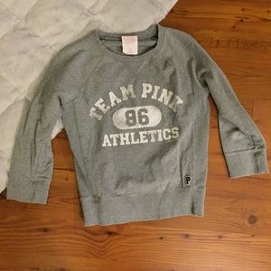 PINK Victoria's Secret Distressed Sweatshirt M